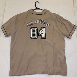 Forever 21 LA #84 Button Down Baseball Jersey Men's XXL